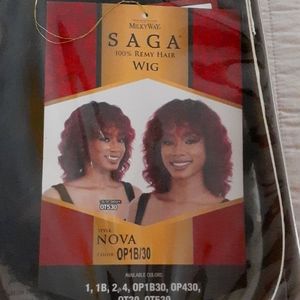 Super cute Milky Way Saga Remy Hair Wig